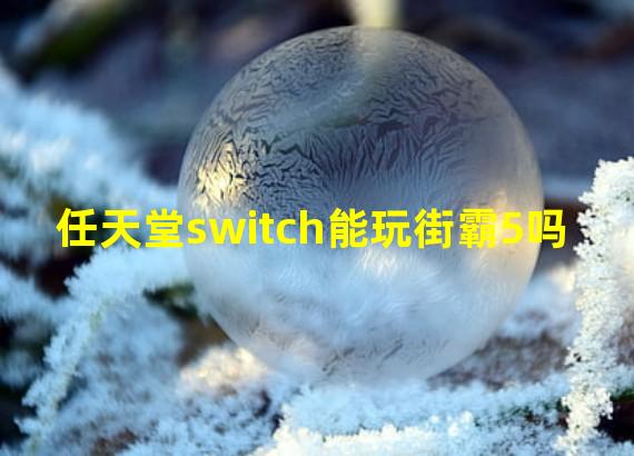 任天堂switch能玩街霸5吗