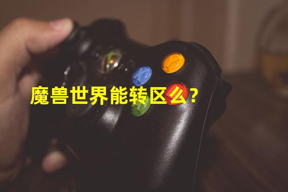 魔兽世界能转区么？