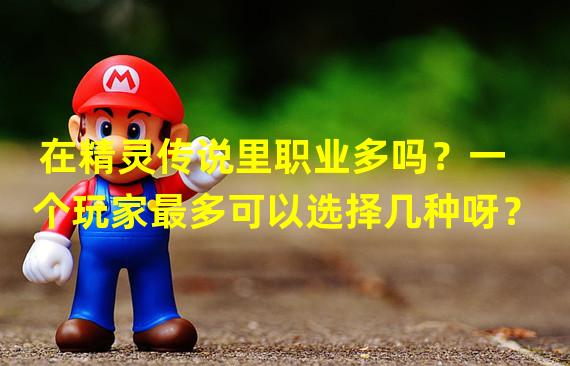 在精灵传说里职业多吗？一个玩家最多可以选择几种呀？