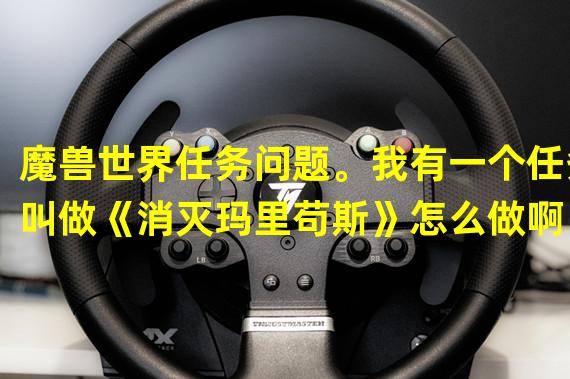 魔兽世界任务问题。我有一个任务叫做《消灭玛里苟斯》怎么做啊？我BLZS83级。什么永恒之眼在哪？我是...