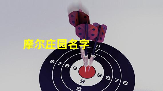 摩尔庄园名字