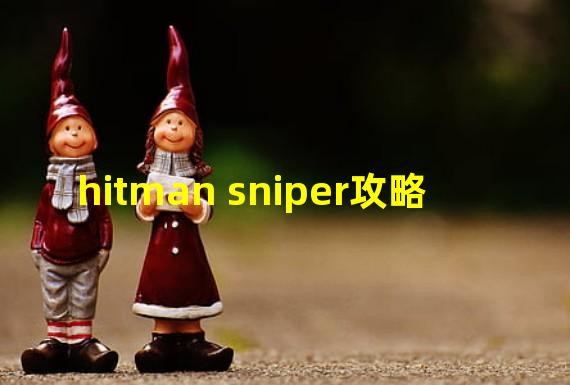 hitman sniper攻略