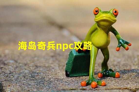 海岛奇兵npc攻略