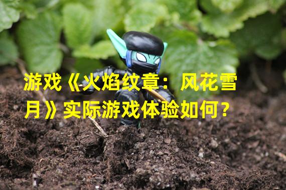 游戏《火焰纹章：风花雪月》实际游戏体验如何？