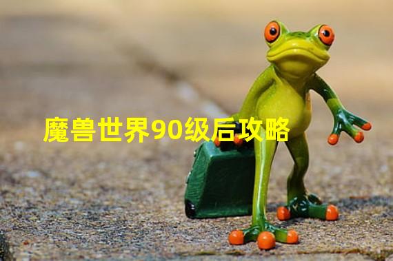 魔兽世界90级后攻略