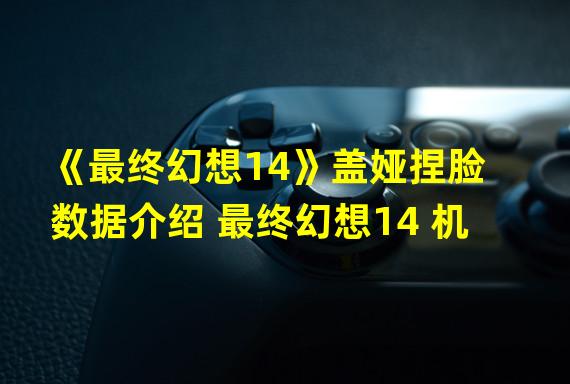 《最终幻想14》盖娅捏脸数据介绍 最终幻想14 机