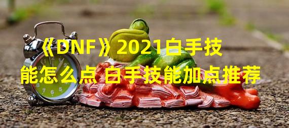 《DNF》2021白手技能怎么点 白手技能加点推荐  