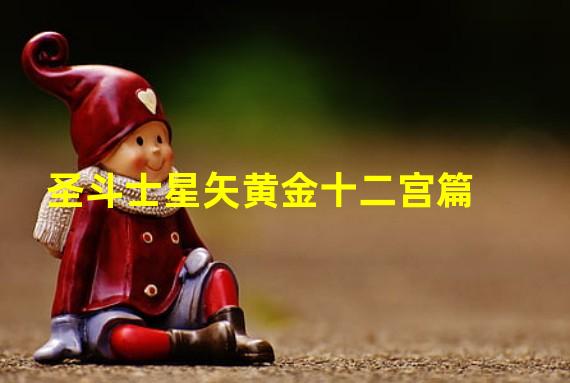 圣斗士星矢黄金十二宫篇