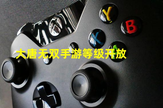 大唐无双手游等级开放