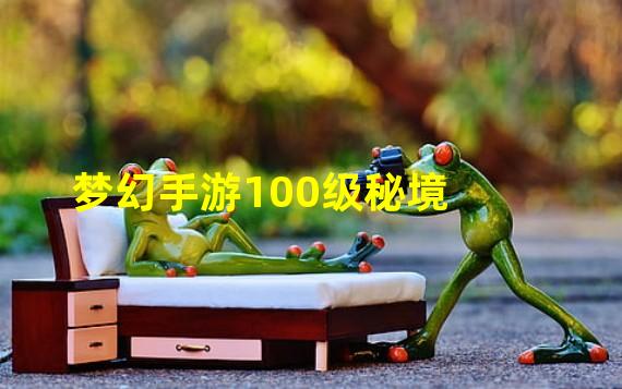 梦幻手游100级秘境