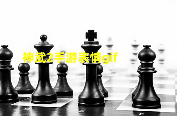 神武2手游表情gif