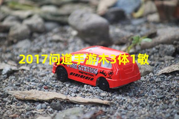 2017问道手游木3体1敏