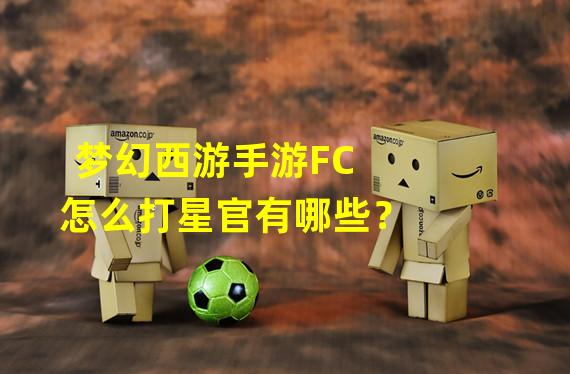 梦幻西游手游FC怎么打星官有哪些？