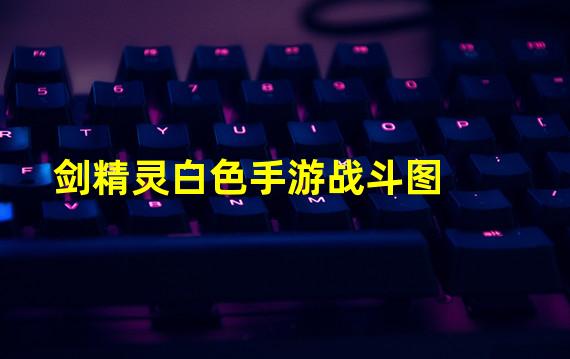 剑精灵白色手游战斗图