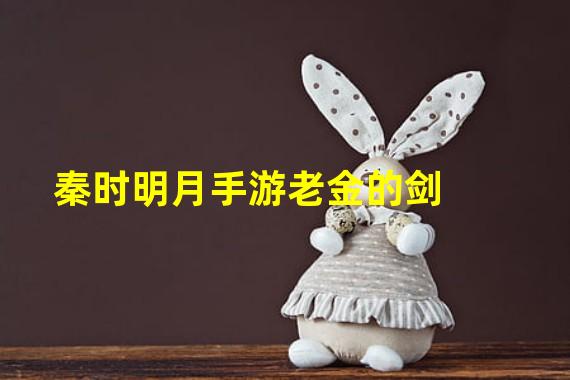 秦时明月手游老金的剑