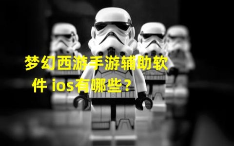 梦幻西游手游辅助软件 IOS有哪些？——探索最优秀的辅助工具