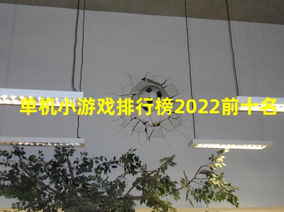 单机小游戏排行榜2022前十名