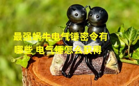 最强蜗牛电气锤是什么类型的装备(最强蜗牛电气锤密令有哪些 电气锤怎么获得)