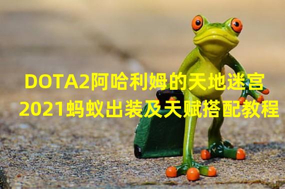 DOTA2阿哈利姆的天地迷宫2021蚂蚁出装及天赋搭配教程