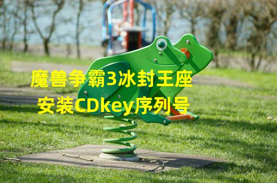 魔兽争霸3冰封王座 安装CDkey序列号