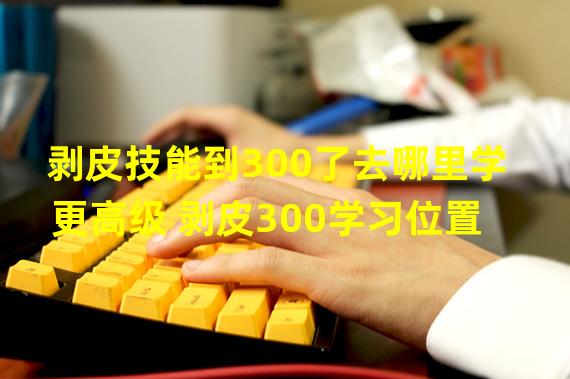 剥皮技能到300了去哪里学更高级 剥皮300学习位置