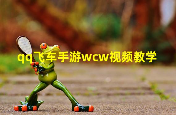 qq飞车手游wcw视频教学