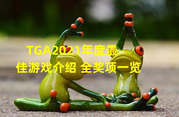 TGA2021年度最佳游戏介绍 全奖项一览