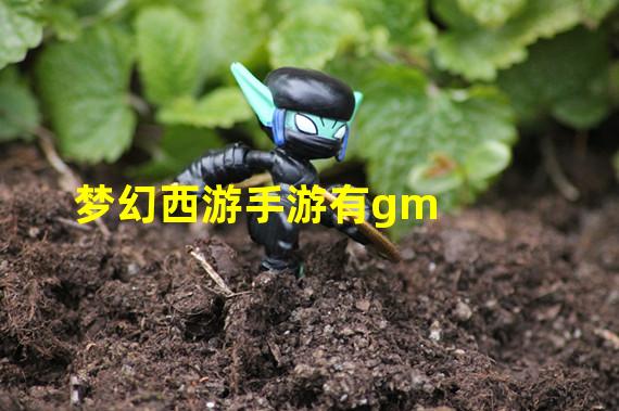 梦幻西游手游有gm