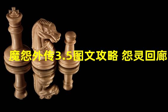 魔怨外传3.5图文攻略 怨灵回廊