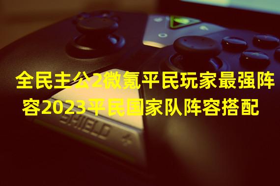 全民主公2微氪平民玩家最强阵容2023平民国家队阵容搭配