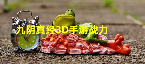 九阴真经3D手游战力