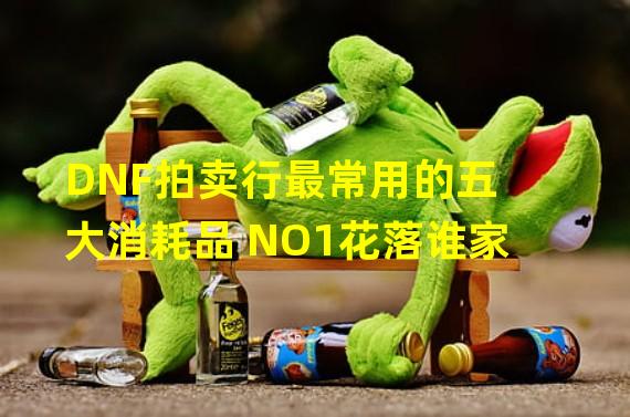 DNF拍卖行最常用的五大消耗品 NO1花落谁家