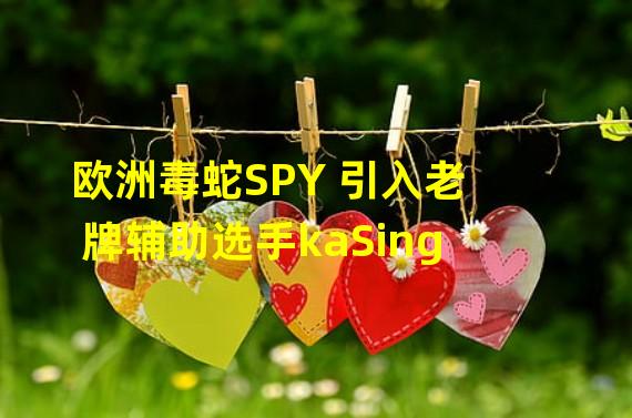 欧洲毒蛇SPY 引入老牌辅助选手kaSing