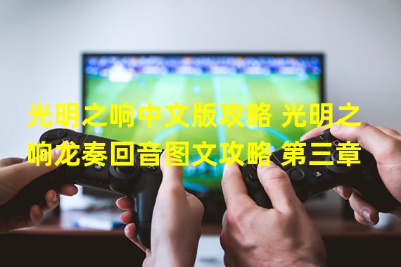 光明之响中文版攻略 光明之响龙奏回音图文攻略 第三章