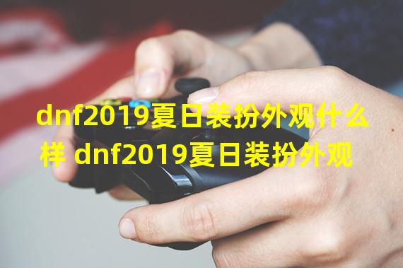 dnf2019夏日装扮外观什么样 dnf2019夏日装扮外观