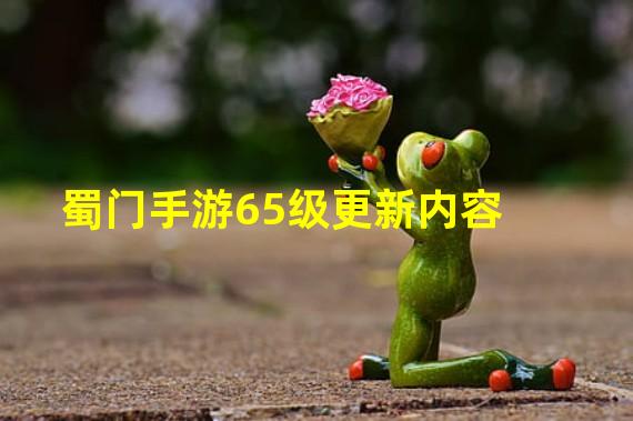 蜀门手游65级更新内容