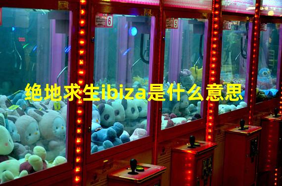 绝地求生ibiza是什么意思