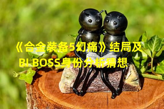 《合金装备5幻痛》结局及BI BOSS身份分析猜想