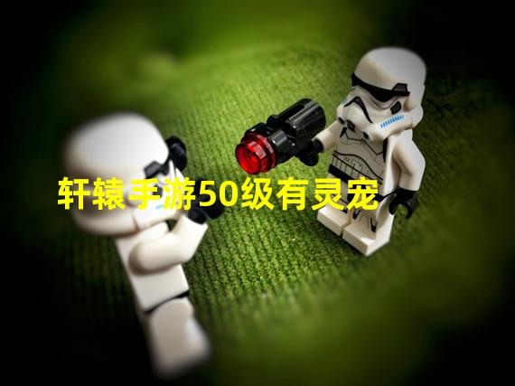 轩辕手游50级有灵宠