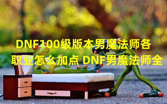 DNF100级版本男魔法师各职业怎么加点 DNF男魔法师全