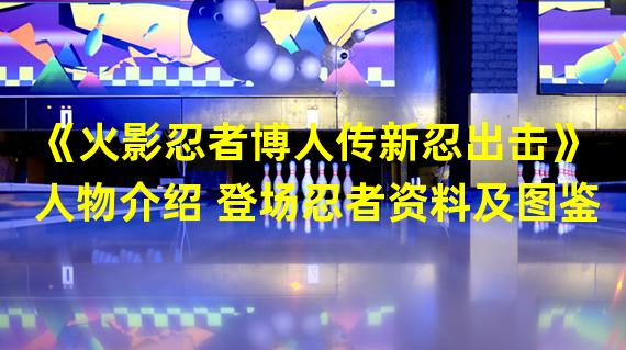 《火影忍者博人传新忍出击》人物介绍 登场忍者资料及图鉴