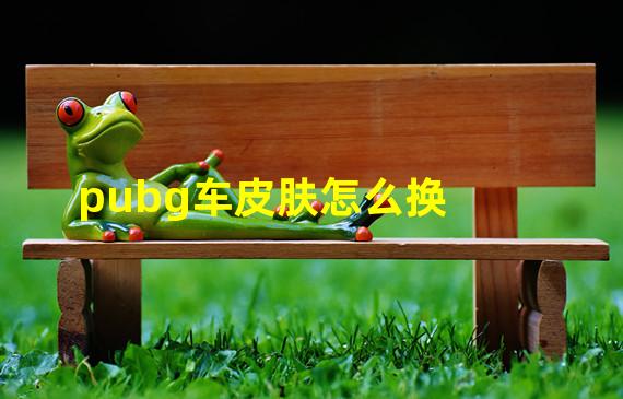 pubg车皮肤怎么换