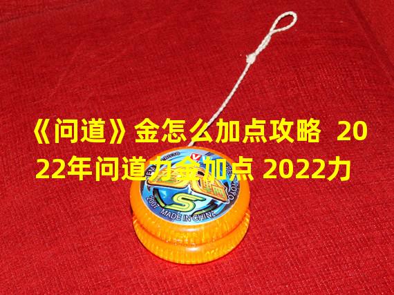 《问道》金怎么加点攻略  2022年问道力金加点 2022力金